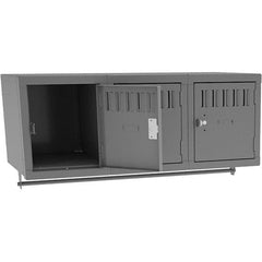 Tennsco - 3 Door, 3 Tier, Welded Locker - USA Tool & Supply