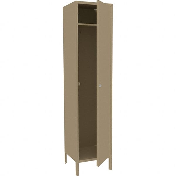 Tennsco - 1 Door, 1 Tier, Welded Locker - USA Tool & Supply