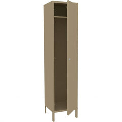 Tennsco - 1 Door, 1 Tier, Welded Locker - USA Tool & Supply