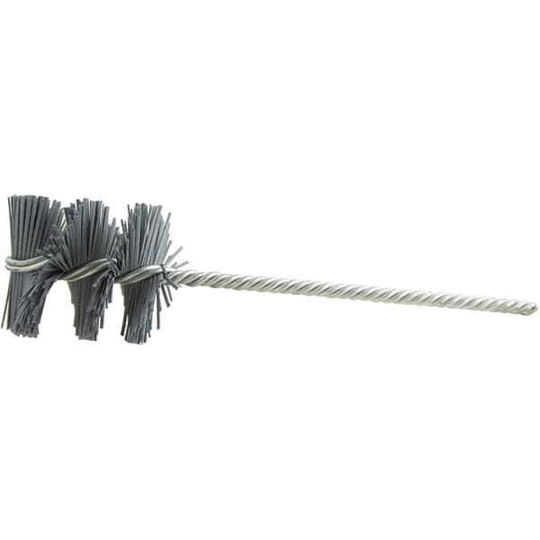 Brush Research Mfg. - 2-1/4" Bore Diam, 320 Grit, Silicon Carbide Flexible Hone - Medium, 2" OAL - USA Tool & Supply