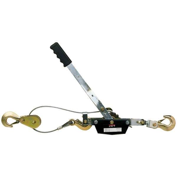 Jet - Manual Hoists-Chain, Rope & Strap   Type: Puller    Lifting Material: Wire Rope - USA Tool & Supply