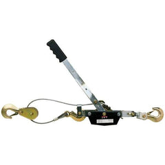 Jet - Manual Hoists-Chain, Rope & Strap   Type: Puller    Lifting Material: Wire Rope - USA Tool & Supply