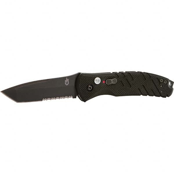 Gerber - Pocket & Folding Knives Knife Type: Assisted Opening Knife Edge Type: Partially Serrated - USA Tool & Supply