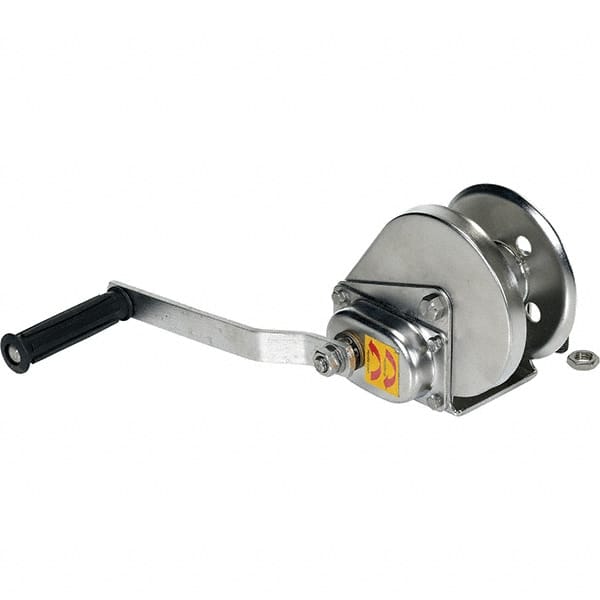 Vestil - Winches Type: Hand Winch Line Pull Capacity (Lb.): 1,200 - USA Tool & Supply