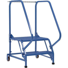 Vestil - Maintenance Ladder - Blue, Use with Ladders Above 32' - USA Tool & Supply