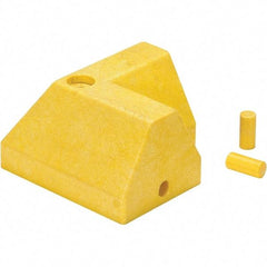 Vestil - 8-3/4" Long x 5" High, Guard Curb - USA Tool & Supply