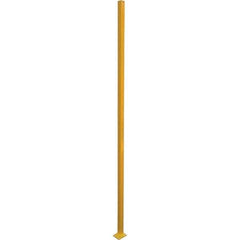 Vestil - 8' High, Yellow Hinged Door - USA Tool & Supply
