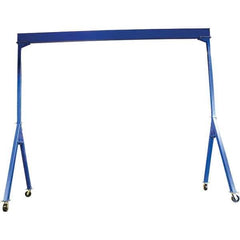 Vestil - 8,000 Lb Load Capacity, Steel Gantry Crane - USA Tool & Supply