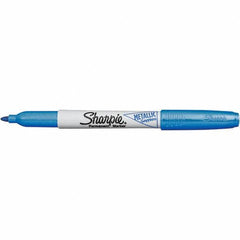 Sharpie - Markers & Paintsticks Type: Permanent Color: Sapphire - USA Tool & Supply