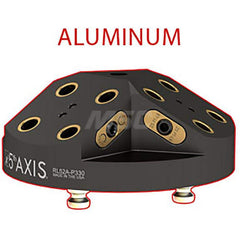 CNC Quick-Change Clamping Modules; Actuation Type: Manual; Mounting Hole Location: Bottom; Repeatability: 0.0003; Overall Diameter: 210.000; Overall Length: 85.00; Length (Inch): 85.00; Width/Diameter (Decimal Inch): 210.000; Length (Decimal Inch): 85.00