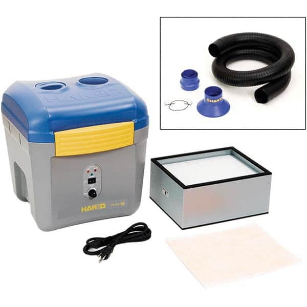 Hakko - Fume Exhausters Input Voltage: 120 VAC Type: Fume Extraction System - USA Tool & Supply