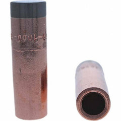 Tuffaloy - Spot Welder Tips For Use With: 5RW Electrode Holder Type: Refactory Straight Tip C Nose (Flat) - USA Tool & Supply