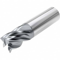 Niagara Cutter - 5/8", 3/4" LOC, 5/8" Shank Diam, 3" OAL, 5 Flute, Solid Carbide Square End Mill - USA Tool & Supply