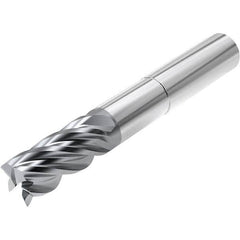 Niagara Cutter - 5/8", 3/4" LOC, 5/8" Shank Diam, 6" OAL, 5 Flute, Solid Carbide Square End Mill - USA Tool & Supply
