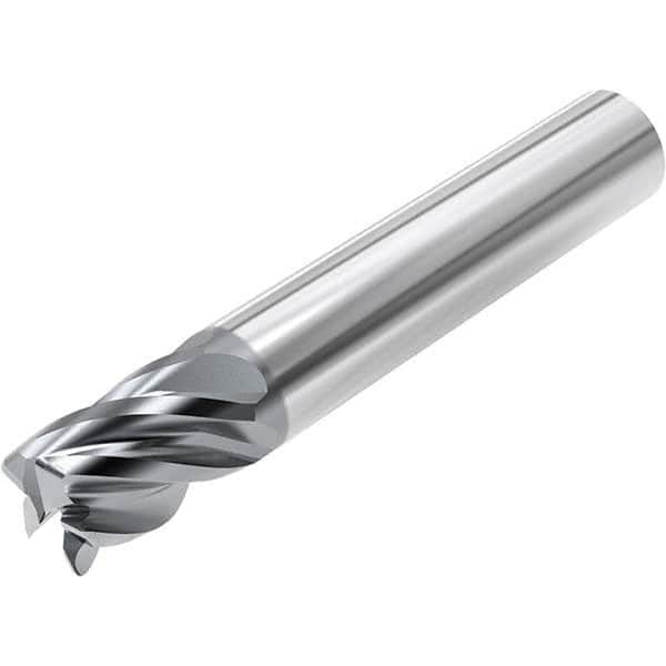 Niagara Cutter - 1/2" Diam 5 Flute Solid Carbide 3/64" Corner Radius End Mill - USA Tool & Supply