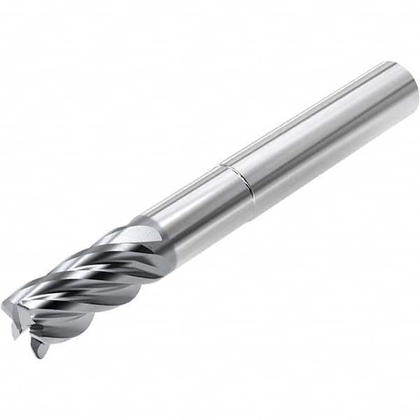 Niagara Cutter - 3/8" Diam 5 Flute Solid Carbide 0.0156" Corner Radius End Mill - USA Tool & Supply