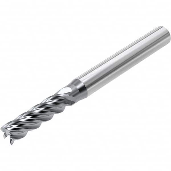 Niagara Cutter - 7/32" Diam 5 Flute Solid Carbide 0.01" Corner Radius End Mill - USA Tool & Supply