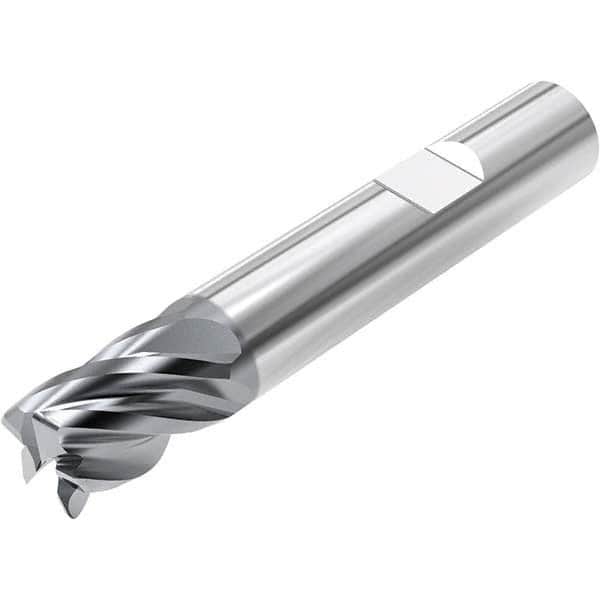 Niagara Cutter - 1/2" Diam 5 Flute Solid Carbide 0.0312" Corner Radius End Mill - USA Tool & Supply