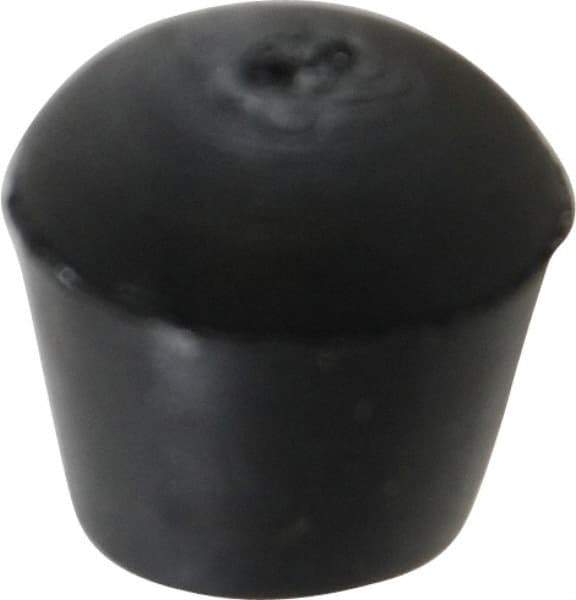 De-Sta-Co - 0.437" Max Diam, 8-32 Thread, Neoprene, Slip On, Round End, Clamp Spindle Assembly Replacement Cap - For 1/4" Diam Standard Spindle, 0.44" OAL, 0.2205" Hole Diam - USA Tool & Supply