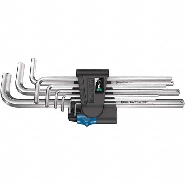 Wera - Hex Key Sets Tool Type: Hex Handle Type: L-Key - USA Tool & Supply