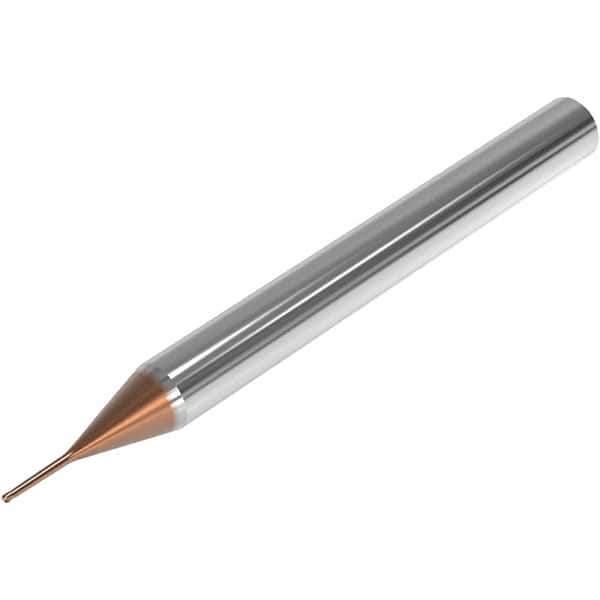Seco - 3mm Diam, 3mm LOC, 2 Flute Solid Carbide Ball End Mill - HXT Finish, Single End, 60mm OAL, 4mm Shank Diam, Spiral Flute - USA Tool & Supply