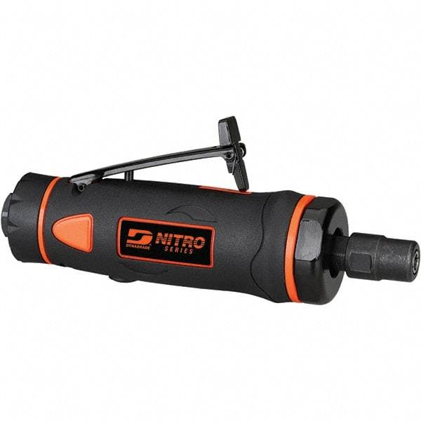 Dynabrade - Air Die Grinders Type: Straight Die Grinder Collet Size (mm): 6 - USA Tool & Supply