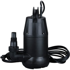 Value Collection - 1/4 hp, 1.5 Amp Rating, 120 (60 Hz) Volt, 60 Hz, Hand Operated Submersible Pump - USA Tool & Supply