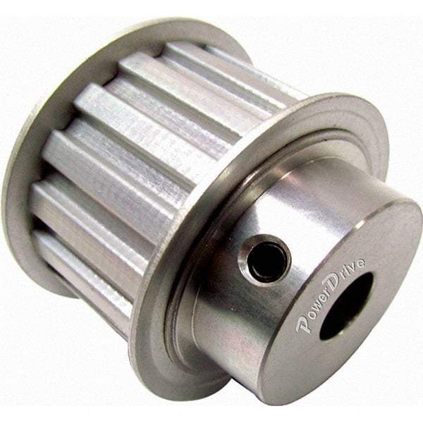 Power Drive - Timing Belt Pulleys   Pulley Type: Hub & Flanges    Number of Teeth: 17 - USA Tool & Supply