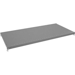 Tennsco - 48" Wide, Open Shelving Accessory/Component - Powder Coat Finish, 36" Deep, Use with Boltless Storage Rack - USA Tool & Supply