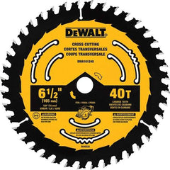 DeWALT - Wet & Dry-Cut Saw Blades   Blade Diameter (Inch): 6-1/2    Blade Material: Tungsten Carbide-Tipped - USA Tool & Supply