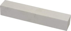 Norton - 150 Grit Aluminum Oxide Square Dressing Stick - 6 x 1 x 1, Very Fine Grade, Vitrified Bond - USA Tool & Supply