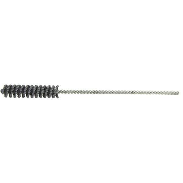 Brush Research Mfg. - 5/8" Bore Diam, 320 Grit, Boron Carbide Flexible Hone - Medium, 2-1/2" OAL - USA Tool & Supply