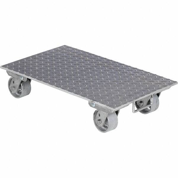 Vestil - 2,800 Lb Capacity Aluminum Dolly - 27" Long x 16" Wide - USA Tool & Supply