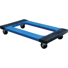 Vestil - 1,000 Lb Capacity Plastic Dolly - 30" Long x 18" Wide - USA Tool & Supply