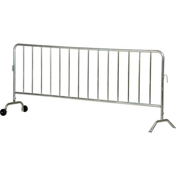 Vestil - Railing Barriers Type: Barricades Length (Inch): 99-11/16 - USA Tool & Supply