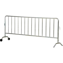 Vestil - Railing Barriers Type: Barricades Length (Inch): 99-11/16 - USA Tool & Supply