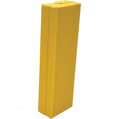 Vestil - 3" High, Column Protector - Fits 5" Columns, Yellow - USA Tool & Supply