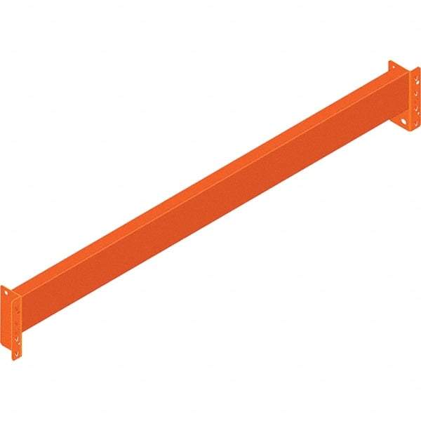 Interlake Mecalux - 96" Wide x 4" High, Heavy-Duty Framing Pallet Rack Beam - 5,340 Lb Capacity, 0.5333" Max Deflection - USA Tool & Supply