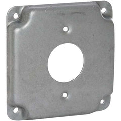 Hubbell-Raco - Steel Electrical Box Cover - USA Tool & Supply