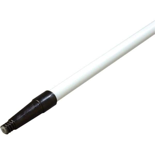 Carlisle - Broom/Squeegee Poles & Handles Connection Type: Threaded & Tapered Handle Material: Fiberglass - USA Tool & Supply