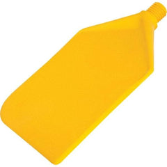 Carlisle - Sparta Yellow Nylon Mixing Paddle without Holes - 7-1/2" Overall Length - USA Tool & Supply