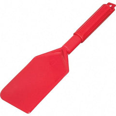 Carlisle - Sparta Red Nylon Mixing Paddle without Holes - 13-1/2" Overall Length - USA Tool & Supply