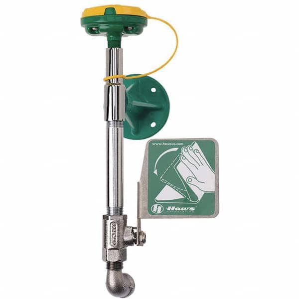 Haws - Plumbed Eye & Face Wash Stations Type: Eye/Face Wash Mount: Wall Mount - USA Tool & Supply