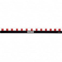 Stanley - Socket Holders & Trays Type: Clip Rail Drive Size: 3/8 - USA Tool & Supply