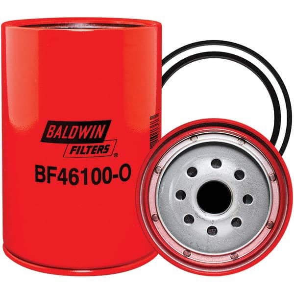 Baldwin Filters - 1 Thread 6-7/32" OAL x 4-1/4" OD Automotive Fuel/Water Separator Element - USA Tool & Supply