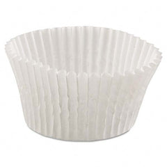 Hoffmaster - Fluted Bake Cups, 4 1/2 Diam x 1 1/4h, White, 500/Pack, 20 Pack/Carton - USA Tool & Supply