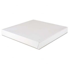 SCT - Paperboard Pizza Boxes,16 x 16 x 1 7/8, White, 100/Carton - USA Tool & Supply