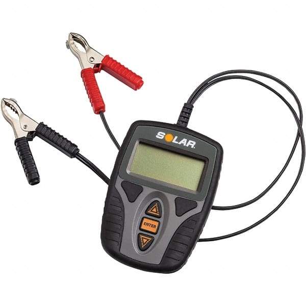 Solar - Automotive Battery Testers Type: Digital Battery and System Tester Voltage: 12V - USA Tool & Supply