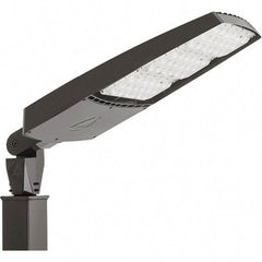 Lithonia Lighting - Floodlight Fixtures Mounting Type: Slipfitter Mount Housing Color: Dark Bronze - USA Tool & Supply