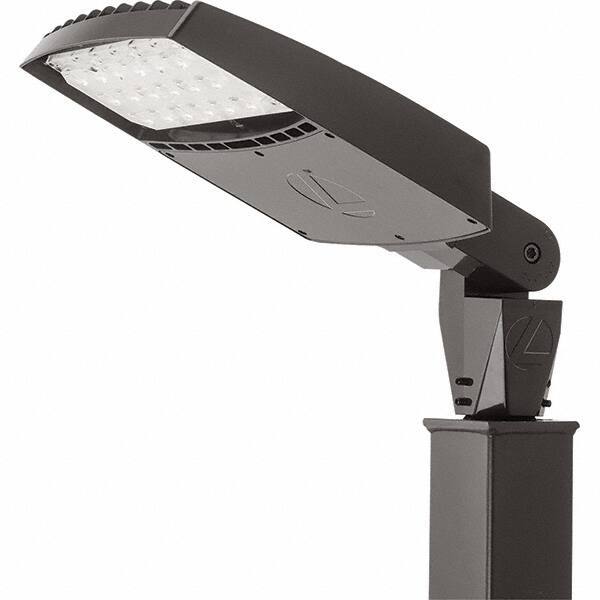 Lithonia Lighting - Floodlight Fixtures Mounting Type: Slipfitter Mount Housing Color: Dark Bronze - USA Tool & Supply